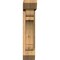 Ekena Millwork Olympic Slat Smooth Bracket w/ Offset Brace, Western Red Cedar, 5 1/2"W x 18"D x 26"H BKT0604X18X26OLY06SWR - alternate 4